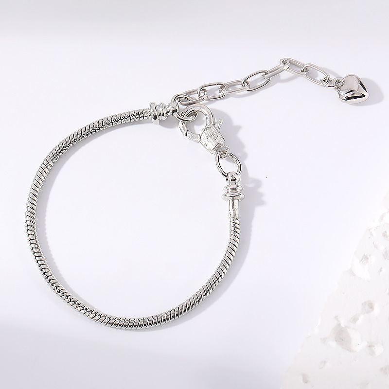 Stainless steel temperament heart high-end light non fading women's bracelet gift for girlfriend and best friend