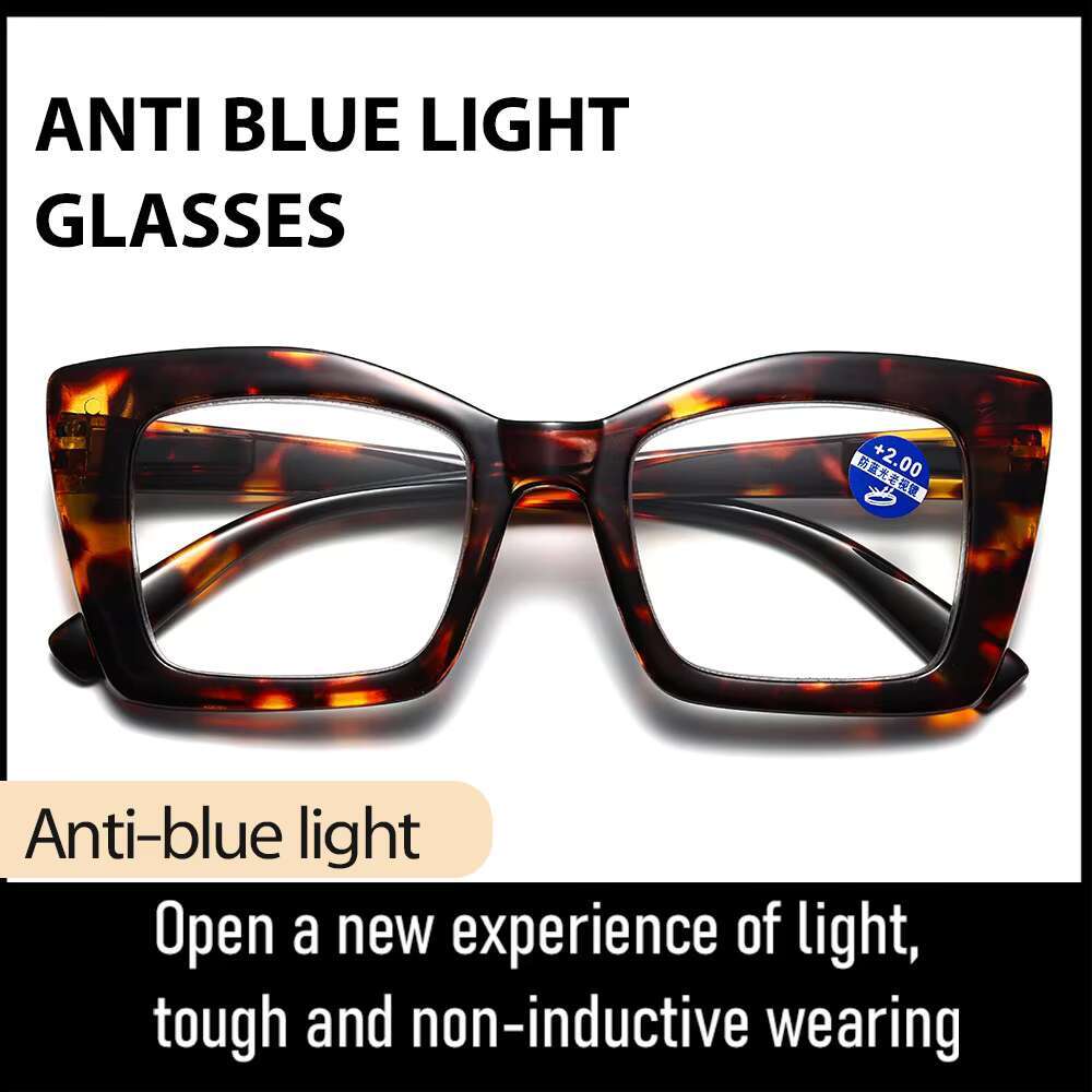 New Ultralight Anti Blue Light High-definition Large Frame Presbya Glasses