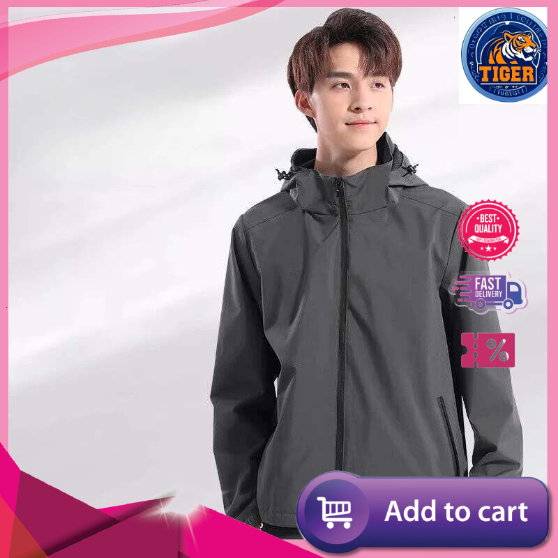 Ddmytiger Ddmytiger Sports Trench Coat Windproof Rainproof Waterproof Jacket Autumn Winter Cycg Running Training Men S Track Suit