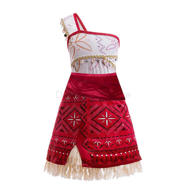 Disney New movie Maona 2 cosplay dress girl princess Christmas party adventure costume cosplay costume children Vaiane pet pig set X250408