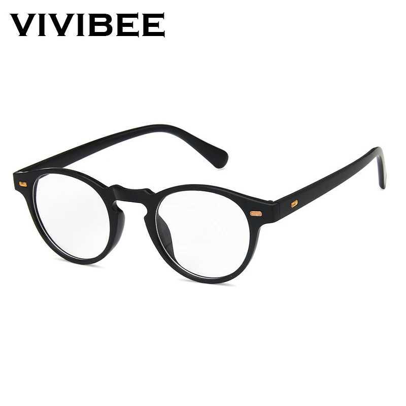VIVIBEE Mens Fashion 2025 Oval Small Sunglasses Transparent Classic UV400 Sunglasses 2025 Womens Transparent Shadow Trend W250408