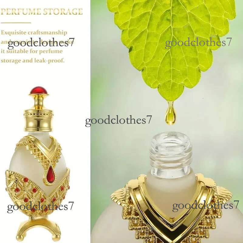 10ml 30ml Empty Arabian Gold Concentrated Perfume Dropper Bottle For Essential Oil Valentines Ladies Gifts