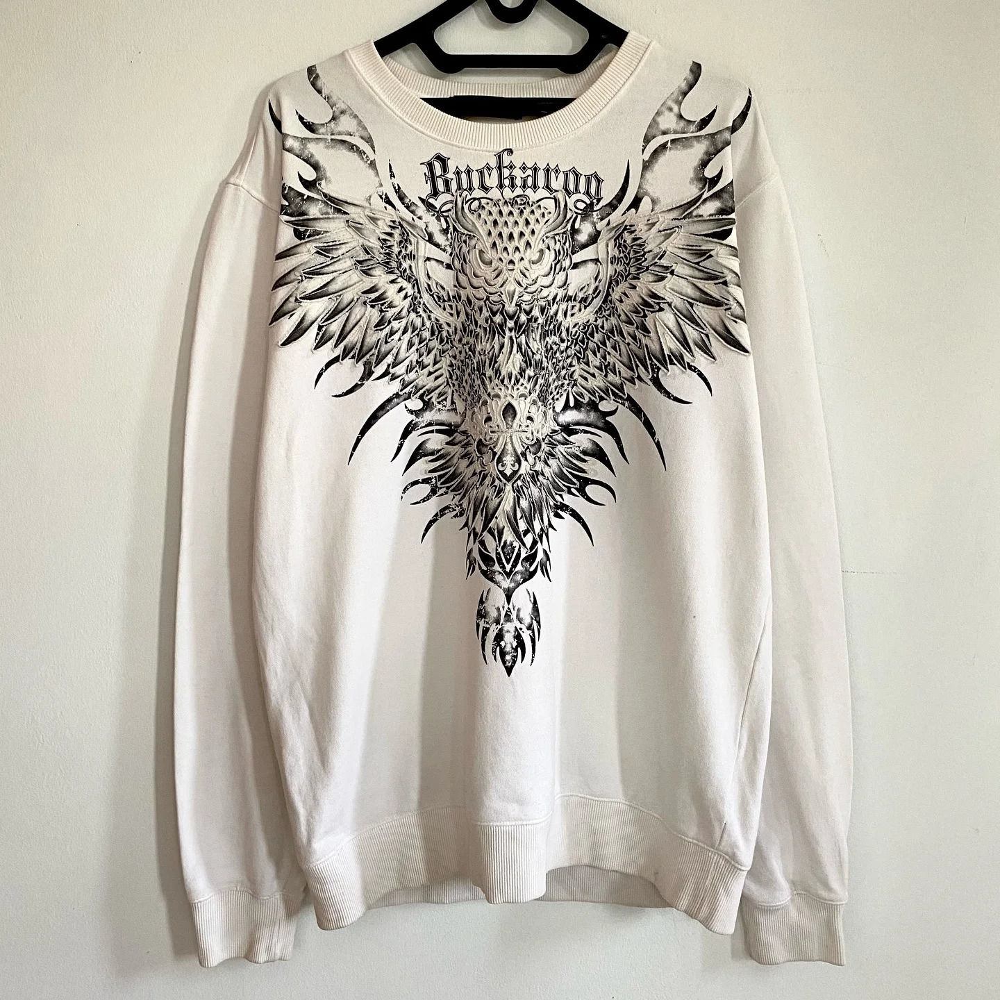 Y2K Retro Affect Tshirt Round Neck Oversized Long Sleeve Mens and Womens Casual Gothic Pullover Top 250408
