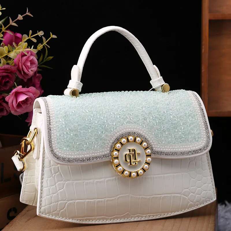 Crocodile Pattern Handbag Women Fashion Shoulder Bags Designer Famous Brand Leather Crossbody Bag Ladies Large Hand Bags