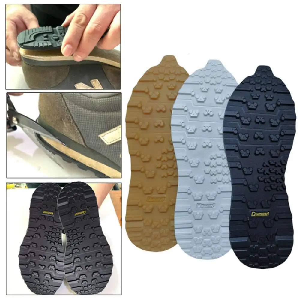 Wearable Non-Slip Rubber Sole Stickers DIY Cuttable Shoe Soles Sneaker Repair Worker Shoe Sticker Anti Slip Shoes Outsole Insole 250407