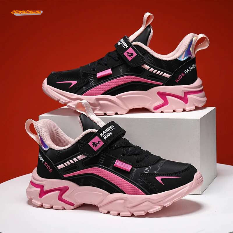 sports activities for children, comfortable outdoor running bands, waterproof, children's tennis, anti-slip, pink #ddmykukumalu