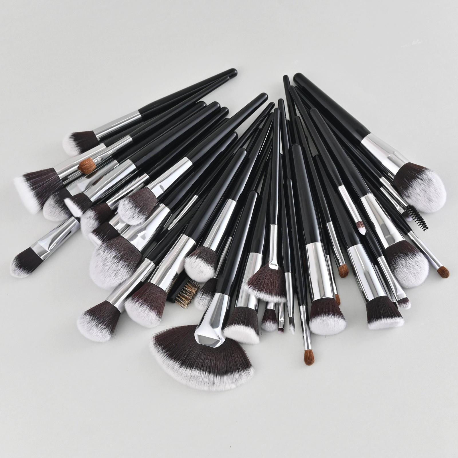 Zoniya 20/15/30/40/25 Makeup Brush Set Hair Powder Painting 241112