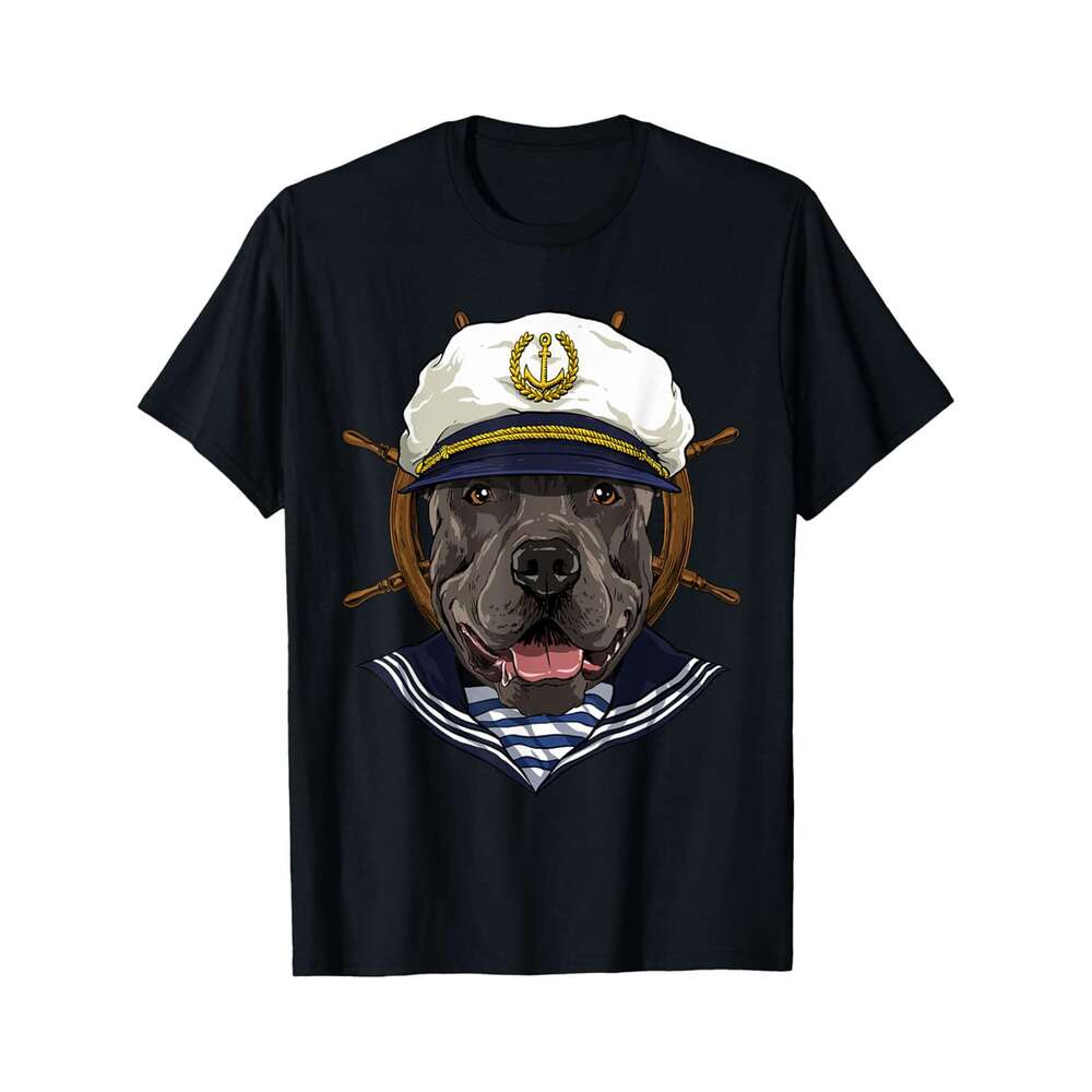 Designer T shirt Pit Bull Clown Pit Bull Dog Circus - 220g Tshits