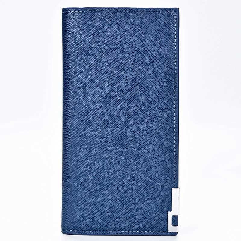 Mens wallet Men Leather Wallet ID Card Holder Purse Checkbook Long Clutch Bifold PU Synthetic Leather Standard Wallets H2511071