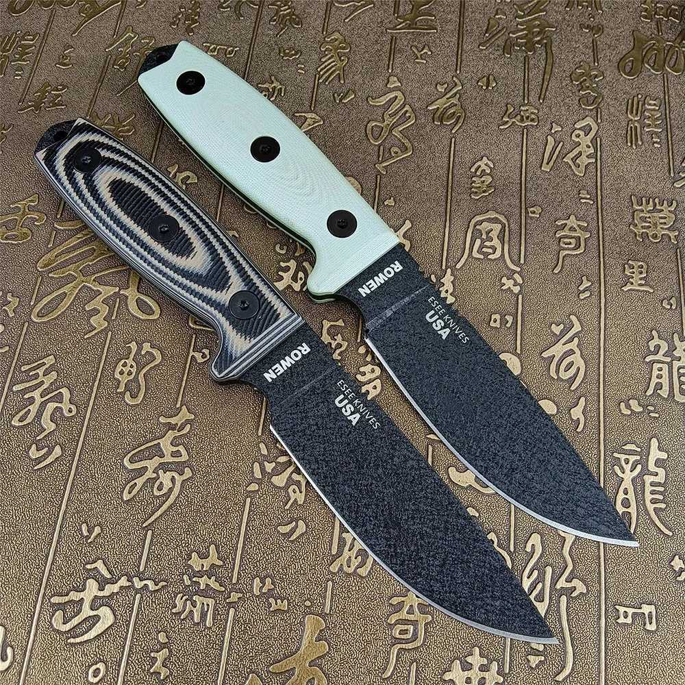 ESEE-4 Multifunctional Outdoor Camping Hunting Fixed Knife with Kydex Sheath G10 Handles S35VN Wild Survival Knife EDC Tools Z250408