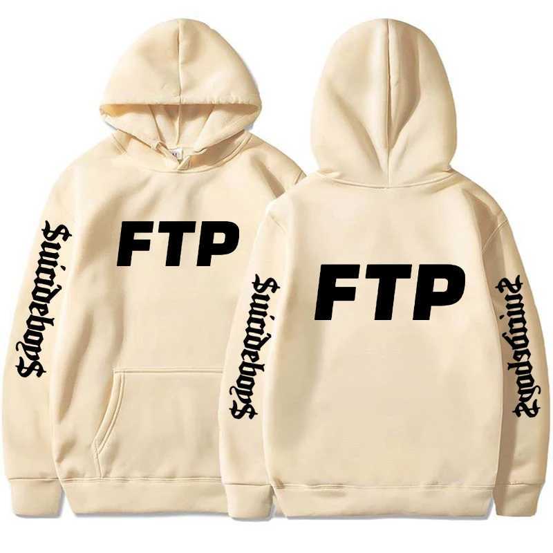 Suicide Boy Ftp Hoodie Rap Music Men and Women Hip Hop Sportswear Harajuku Pullover Winter Gift to Fans W250408