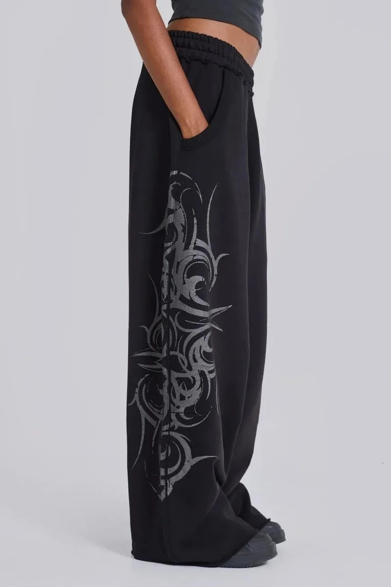 Streetwear Harajuku Fashion Oversized Printed Sweatpants Y2K Trend Pants Men and Women Vintage Comfortable Running Pants 251105