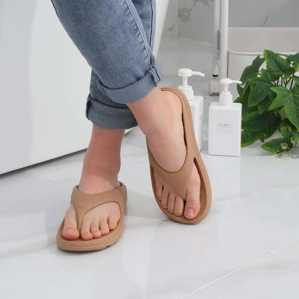 Shevalues Women's Orthopedic Fashion Beach Flip p Summer Outdoor Soft Sandals With Arch Support Home Bathroom Slides ddmykukumalu ddmykukumalu