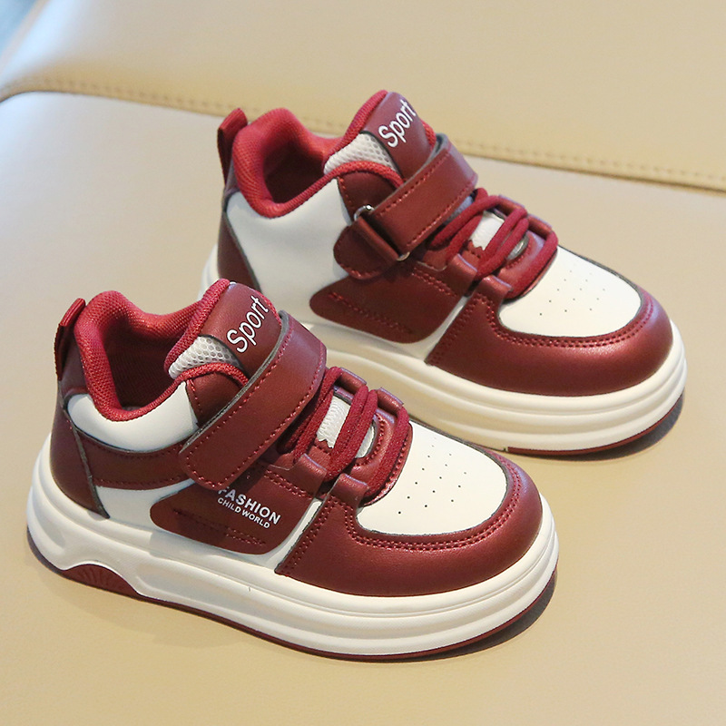 Toddlers Sneakers Boys Sport Shoes Girls Casual Shoes White Black Student Shoes Kidszworld Teen Youth Kids Running Shoes Size 21 - 32 K0631
