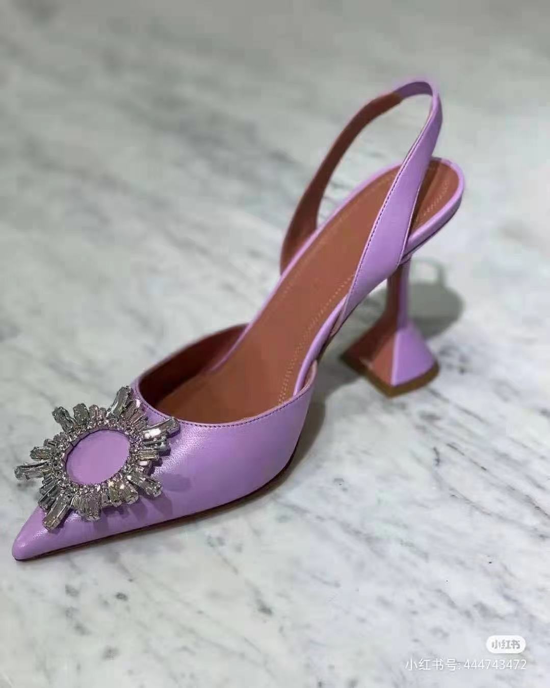 2025 European American style trendy half-drag high-heeled for women fashionable sparkling rhinestones satin wine glass and toe-covered heels new desig