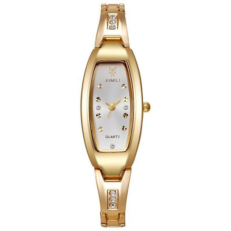 Luxury Womens Watch Stainless Steel Strap Comes with Bracelet Quartz Watch Original Diamond Womens Watch (No Box)T250408