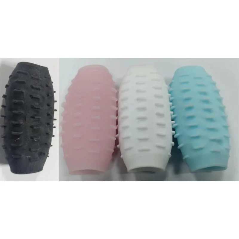 Mini Dual Channel Male Masturbation Cup Real Vaginal Anal Soft Tight Cat Sex Adult Sex ToyXJ250408