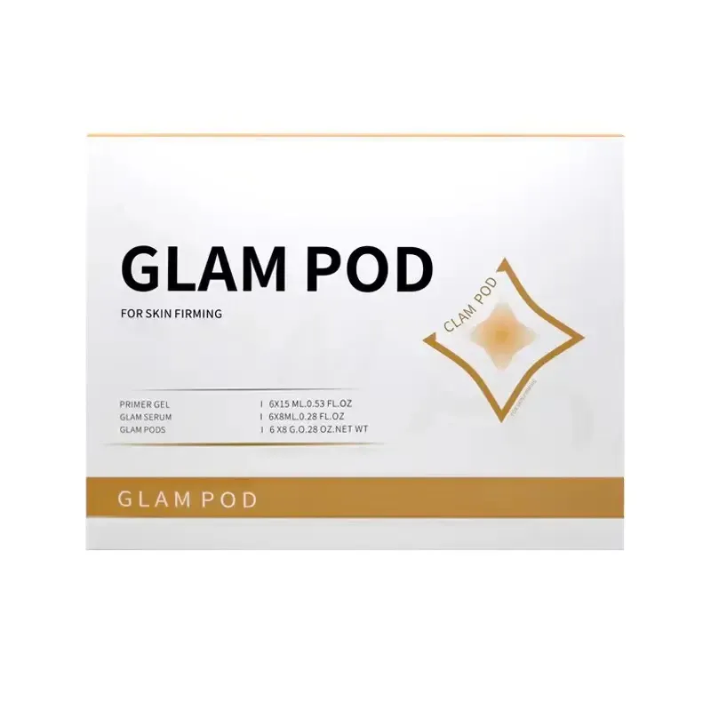 2025 7 flavors Newest HYDRATE DETOX GLAM Oxygen Pods Capsule Serum Bubble Facial Kit For 3 in 1 Oxygen Facial Machine