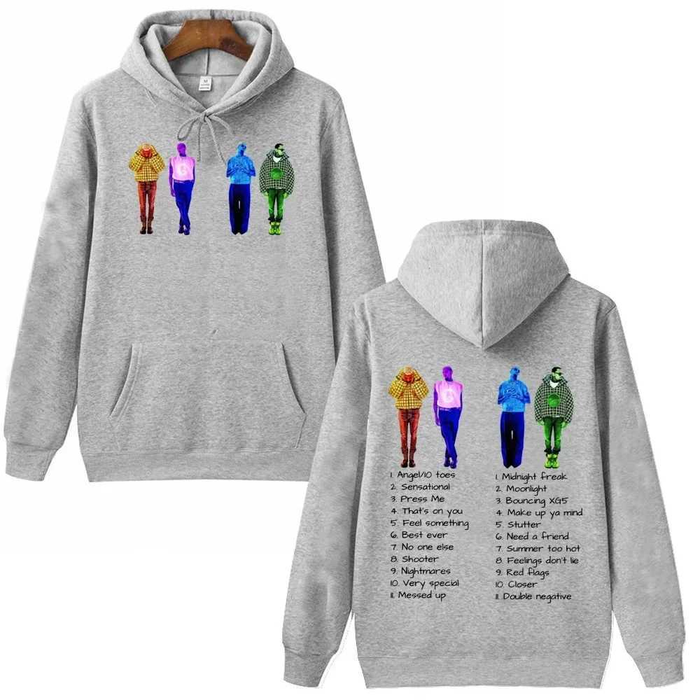 Chris Brown Rap Hoodie Harajuku Pullover Tops Street Clothing Fan Gifts W250408