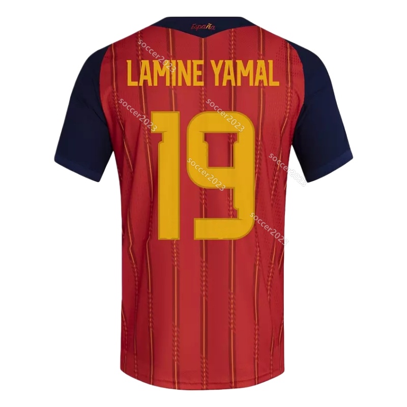 Spains 2026 World Cup LAMINE YAMAL Soccer Jerseys PEDRI PINO MERINO RODRIGO SERGIO M.ASENSIO FERRAN 25 26 Home Men long Kids Kit HERMOSO REDONDO Playe