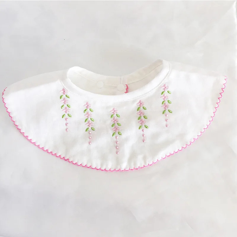 INS born Baby Bibs Cotton Gauze For Boys And Girls Saliva Towel Absortbent Drooling Cloths Thin Summer Spring Saliva Pocket 250408