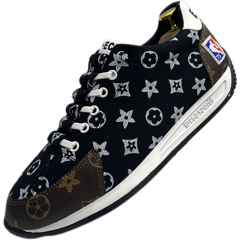 Free Shipping Designer Sneaker Fashion Trendy Shoes Breathable Canvas Casual Shoes for Men