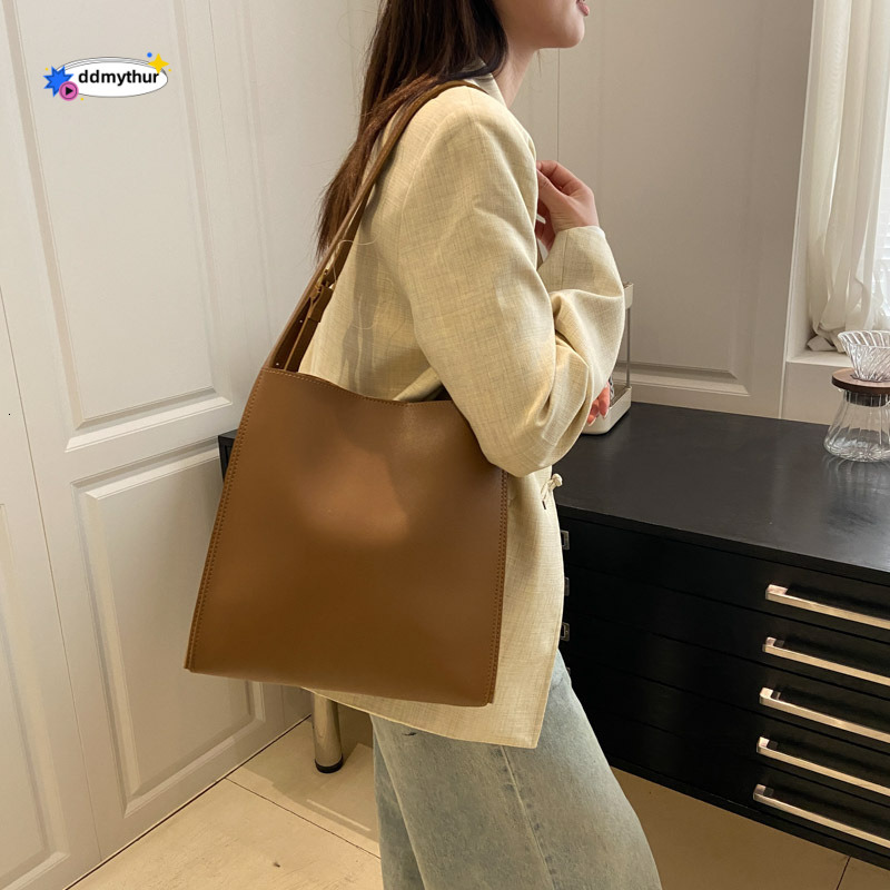 Shoulder women, large capacity tote bag, 2025 spring/summer new Korean fashion bag for women ddmythur