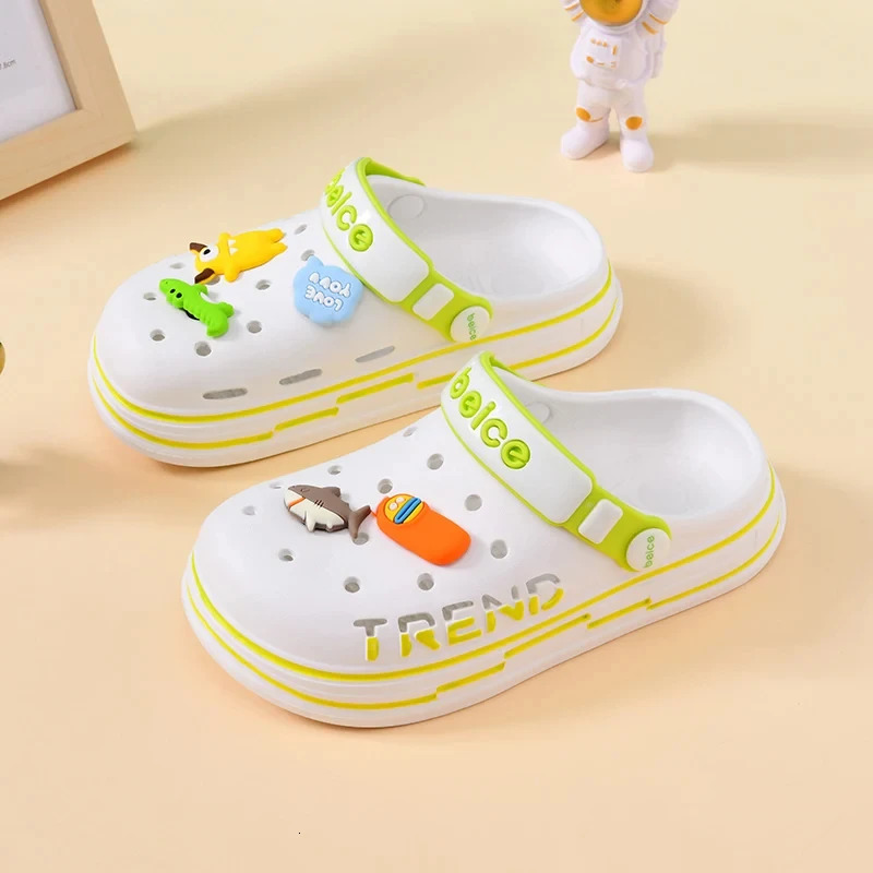 Casual Comfortable Clogs For Boys Girls Breathable Lightweight Clogs For Spring And Summer 250408