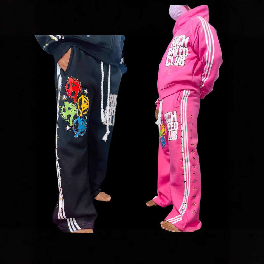 Oversized high street printed letters hip hop vintage hooded sweatshirt zipper cardigan jacket trendy