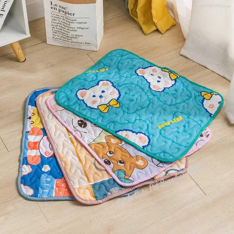 Non slip pet cotton pad washable pad dog pad cat blanket sofa breathable pet dog bed Y250407