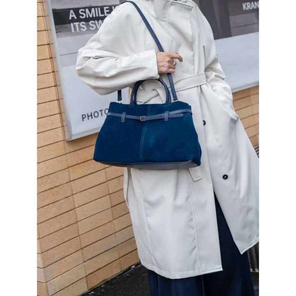 Women's Bags Women's Bags Office Ladies Autumn Winter Cow Suede Leather Work Totes Handbag Strap Crossbody Bags Fashion Women Satchels Sg Sh