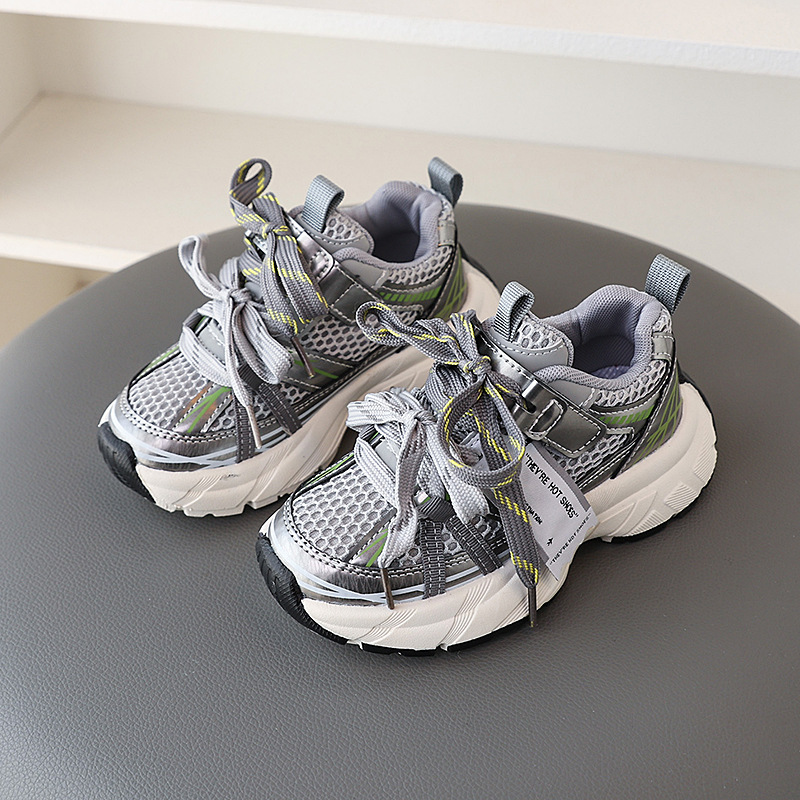 Kids Shoes 2025 Spring Summer Children Casual Shoes Umshop for Girls Boys Fashion Design Style Soft Sole Anti-slip Toddler Shoes Size 21 - 30 U0653