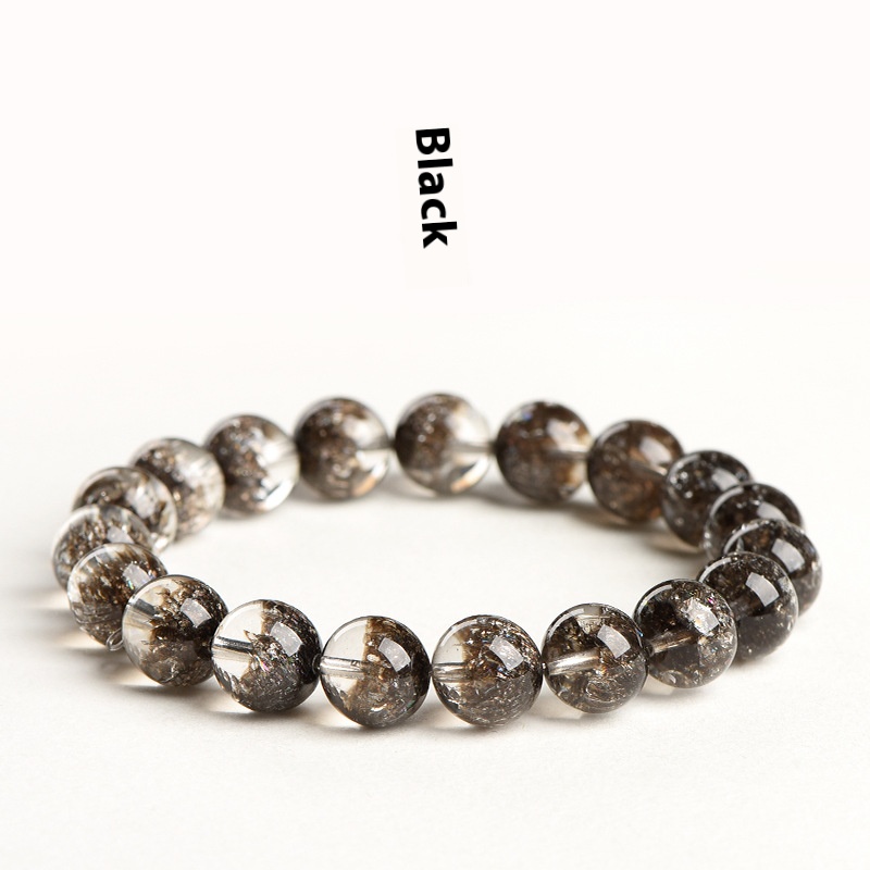 Natural Super Seven Blackcurrant Gathering Crystal Bracelet