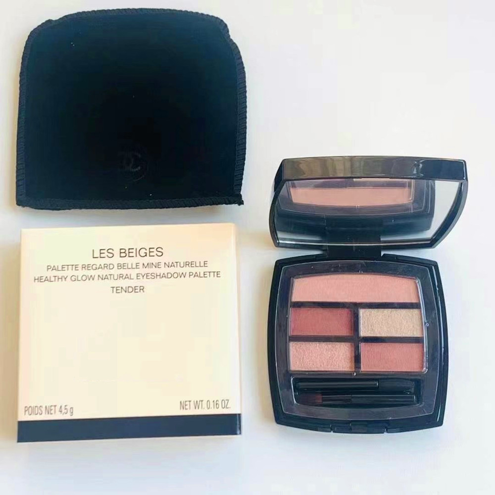 Eye Shadow Pallet Les Beiges 5colors Palette Regard Belle Mine Naturelle Healthy Glow Natural Eyeshadow Palettes 4.5g Makeup Medium Light Deep Warm Intense