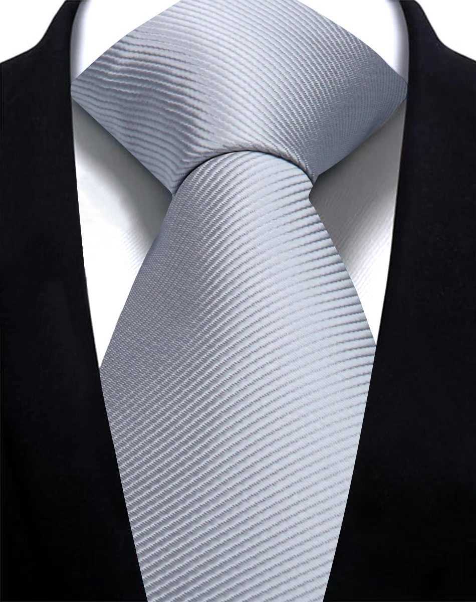 Solid Tie 7.5cm Necktie For Men Fashion Wedding Ties Slim Blue Gray Classic Neckties Men Business Jacquard Woven Classic Gravats X250407