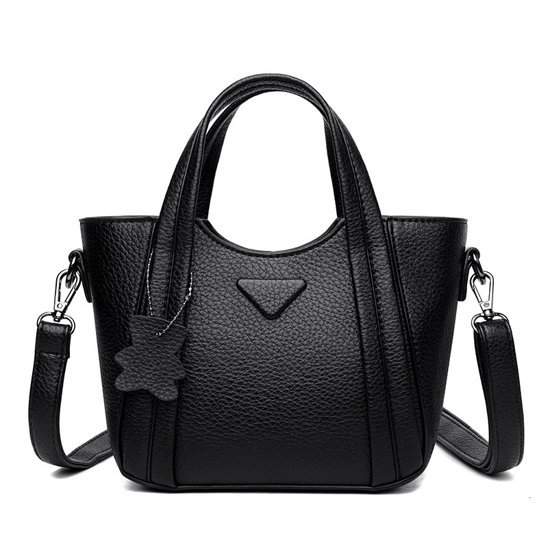 2025 New Design Bag Women's PU Leather Handbag Work Commuting Niche Single Shoulder Crossbody Bag