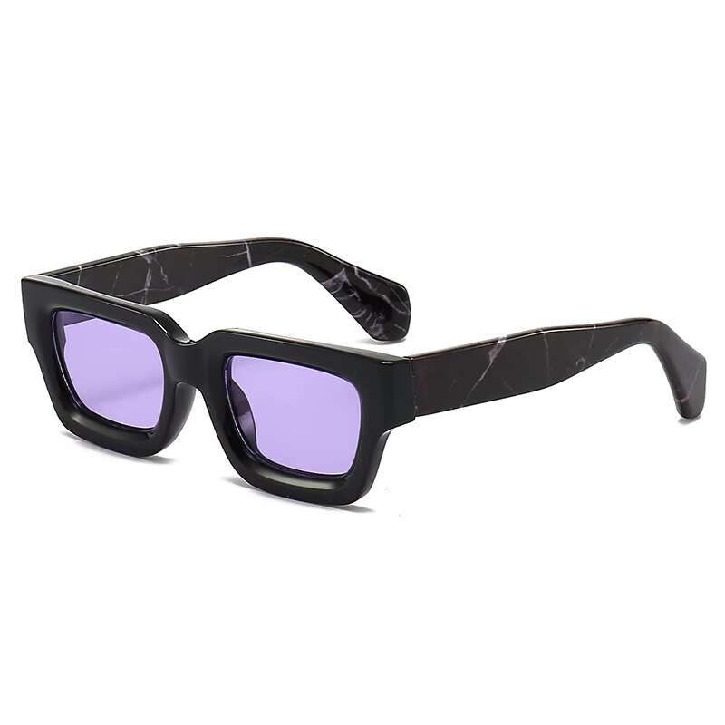 Aodun Wholesale Sunscreen Trendy Square Thick Glasses Small Frame Sunglasses