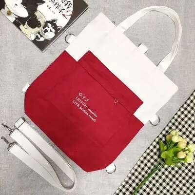 Environmental Protection Canvas Handbag Travel Or Shopping Bags For Women 2025