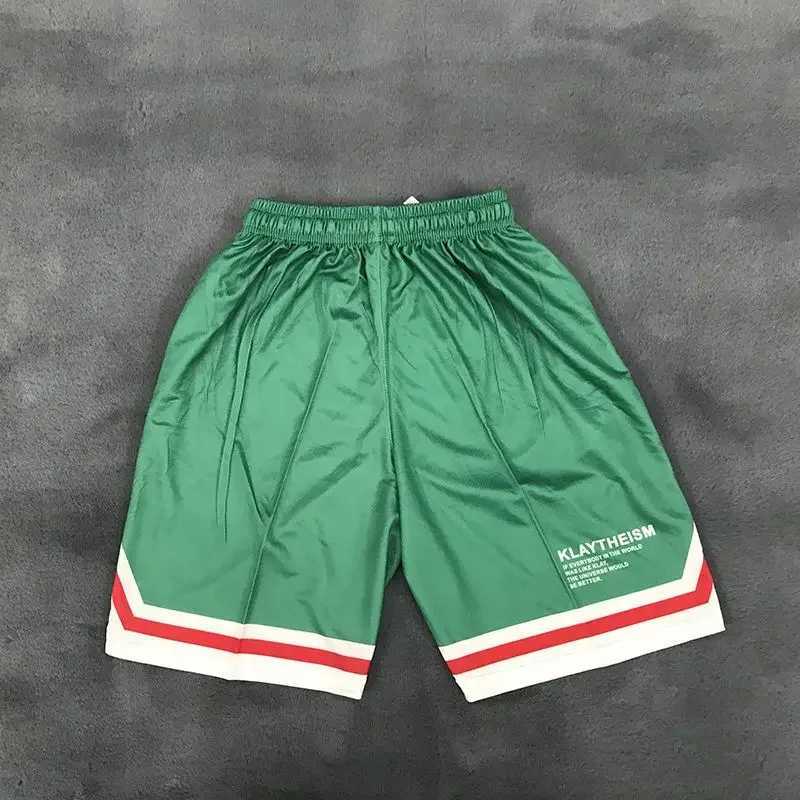 Mens casual shorts gym green training mens sprint basketball sportswear summer personalized luxury Cortos special offerXJ250407