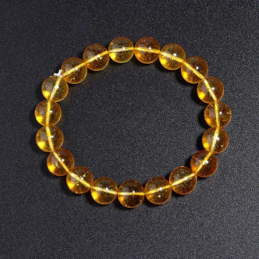 OAIITE Citrine Bracelet for Wen Quartz Crystal Agate Jewelry Birtay Gift Yoga Metion Streh Wealth Bracelet for MenC250408