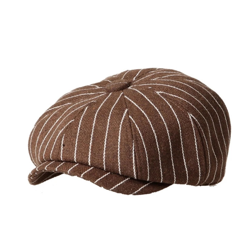 Vintage Duckbill Hat for Kid Retro Paperboys Fashionable Hat for Student 250408