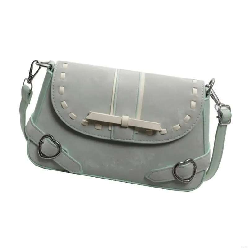 X13e PU Leather Shoulder Purse Square Crossbody Bag With Adjustable Strap For Ladies