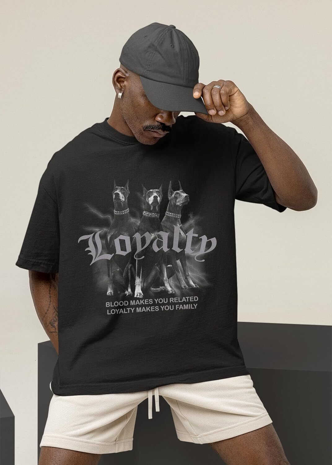 T shirt for Mens AJ 3 Black Cat 3s Retro Shirt, Loyalty, Shirts Match Sneakers 2D Sneaker T-Shirt Tee 2D Black Sneaker Graphic Tee Casual Tops Clothes