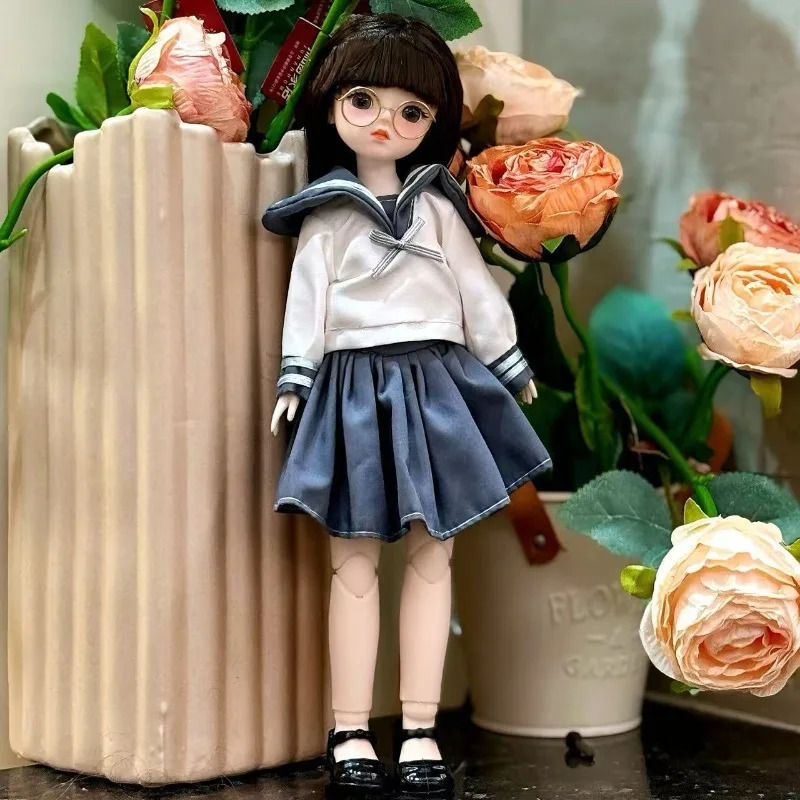 High Value 30cm Doll 6 Points BJD Baby Clothes Set Girl Single Doll Princess Doll Toy Childrens Birthday Gift Ball Jointed Doll 251107 - view 5