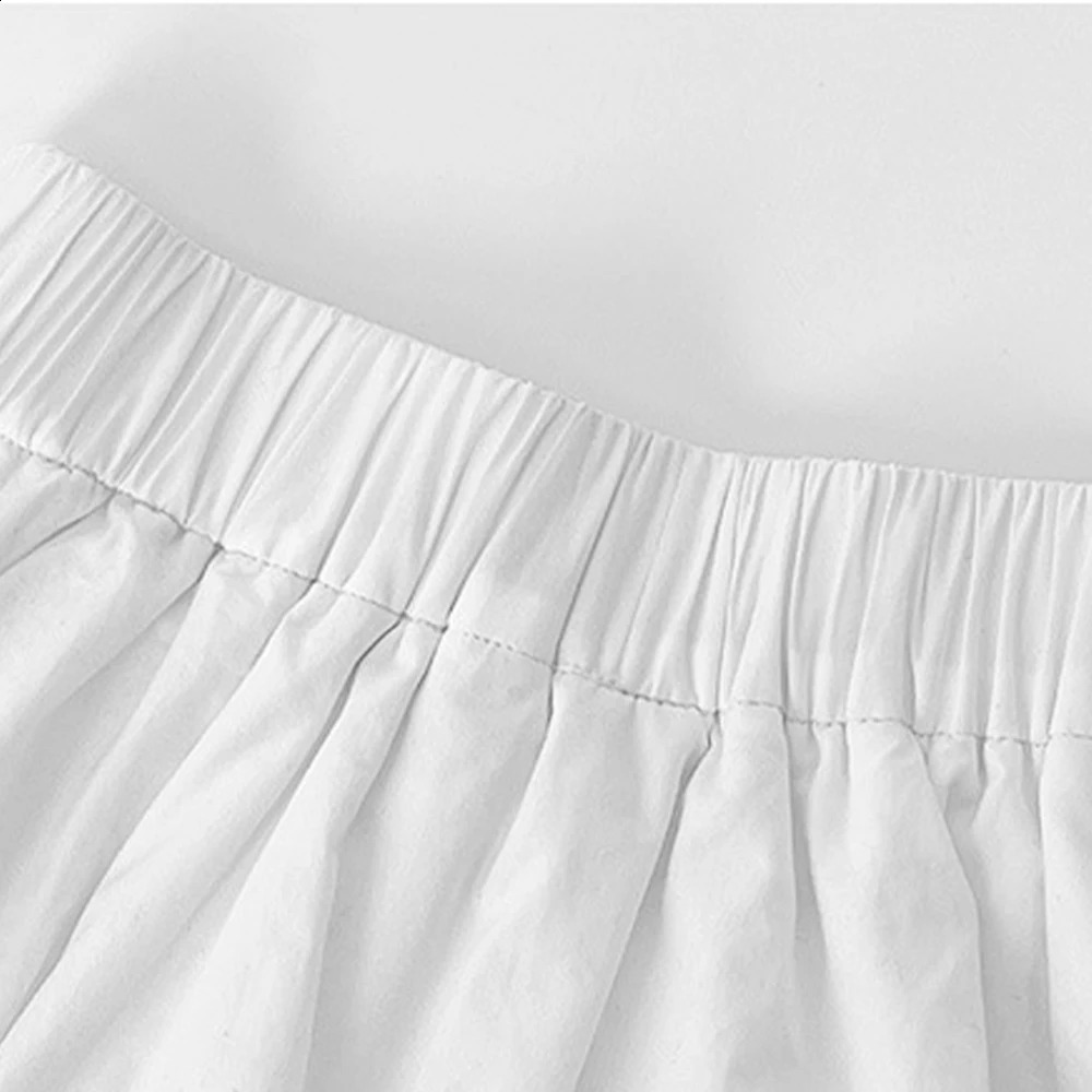 Teen Girls Sweet Cute Lace Cake Skirt Kawaii Lolita Summer Mini Layered Ruffles Casual teenager Girls Kids A-line Skirt 250408
