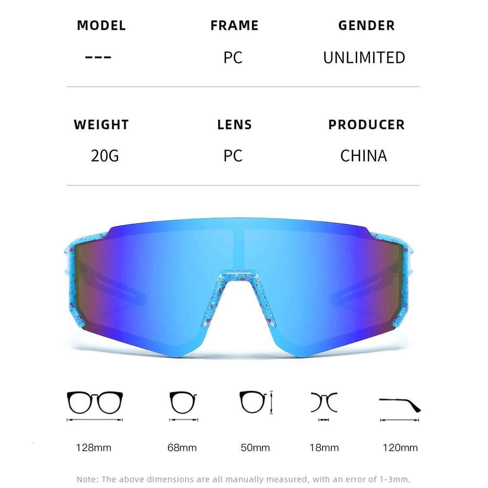 Kids Baseball Sunglasses Sport Cycg Glasses Age 1-8 Children Outdoor Mtb Bike Bicycle Goggles Boys Girls UV400 Eyewear