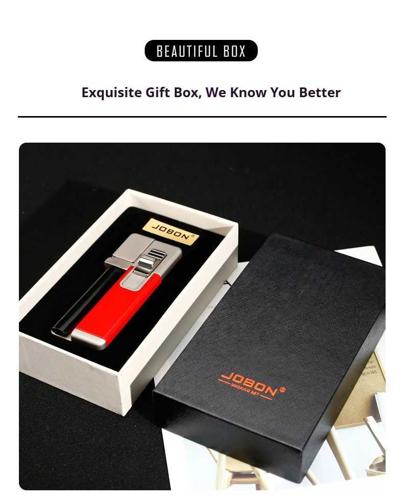 Gift box set of pipe lighter for men (no gas)XJ250407
