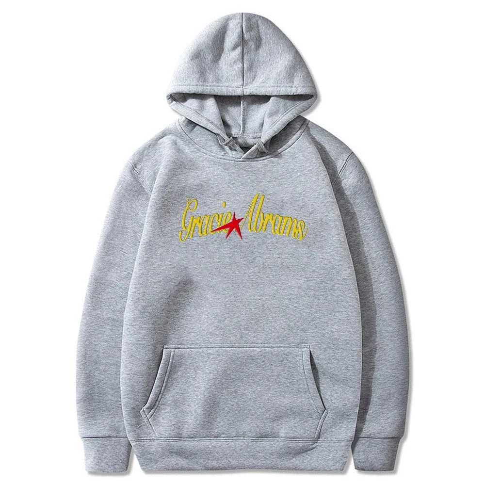 Gracie Abrams Hoodie Celebrity Merch 2024 Tour Long Sleeve Street Clothing Mens Hoodie Fashion Clothing W250408