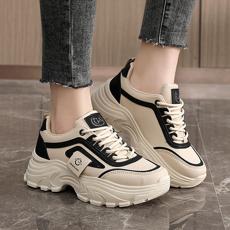 NEW Casual shoes women designer sports shoes thick sole height increasing fashion dad shoes trend sneakers