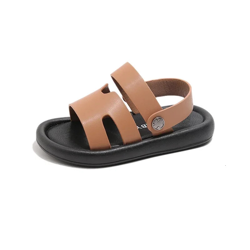 Fashion Spring Child Sandal Summer Shoe Boy Girl Slippers Soft Bottom Non-slip Kid Shoes Baby Beach Sandal Slippers 250407